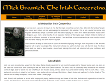 Tablet Screenshot of mickbramich.co.uk